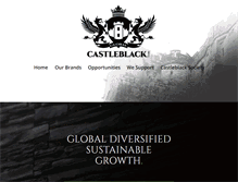 Tablet Screenshot of castleblack.com